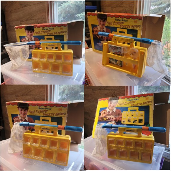 1987/88 Fisher Price Field Explorer Set with Box - Picture 10 of 16